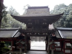 石上神宮　桜門