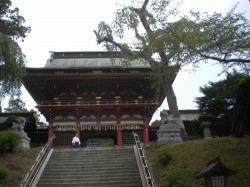 塩竃神社の宮司さんと